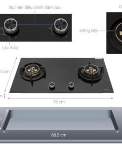 BẾP GAS 3 VÙNG NẤU HAFELE HC G783B 538.66.477 - 9